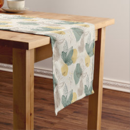 Caminho De Mesa Pequeno Corredor de Mesa Botânico de Primavera Suave