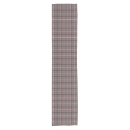 Caminho De Mesa Pequeno Corredor de Mesa com Estampa Xadrez Rosa Marrom Cl