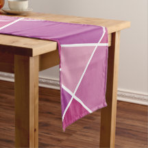 Corredor de mesa da Coleção de Cores Pink JanaiCre