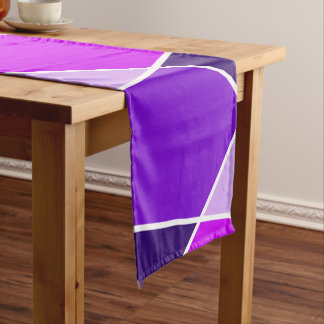 Caminho De Mesa Pequeno Corredor de mesa da Coleção de Cores Purple JanaiC