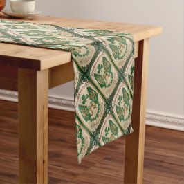 Caminho De Mesa Pequeno Corredor de mesa de Boas-vindas do Dia de São Patr