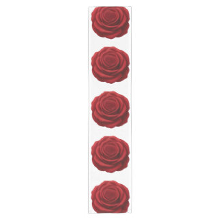 Caminho De Mesa Pequeno Corredor de Mesa - Flor de Rosa Vermelha