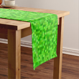 Caminho De Mesa Pequeno Corredor de Mesa Pixels Verdes