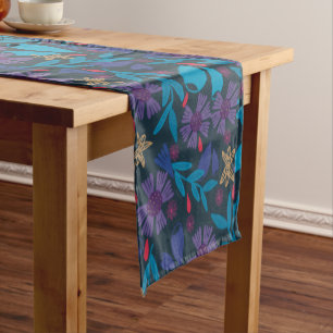 Caminho De Mesa Pequeno Corredor elegante e verde-moderno e elegante mesa