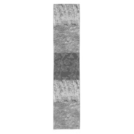 Caminho De Mesa Pequeno Corredor preto e branco da mesa dos impressões das