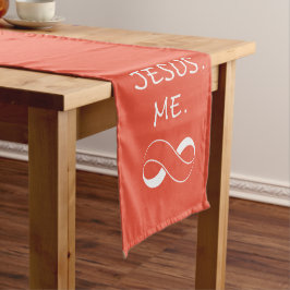 Caminho De Mesa Pequeno Corredores de Mesa Feriados Cristãos Jesus Me Infi
