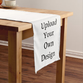 Caminho De Mesa Pequeno Crie seu próprio corredor de mesa personalizado si