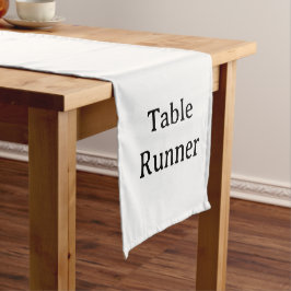 Caminho De Mesa Pequeno Crie seu próprio corredor de mesa simples personal