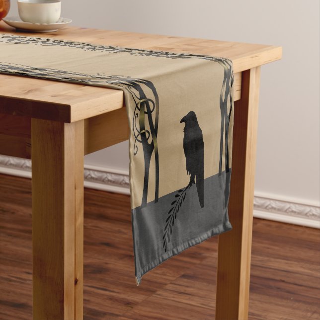 Caminho De Mesa Pequeno Crow Ravens (No Local)