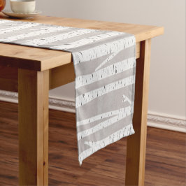 Caminho De Mesa Pequeno Decoração de Casa Rústica de Madeira de Bétula
