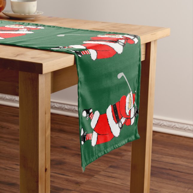 Caminho De Mesa Pequeno Decoração de Natal de Golfe (No Local)