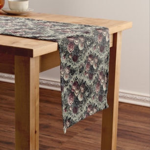 Caminho De Mesa Pequeno 🩸 Dellamorte Dellamore - Design oral gótico
