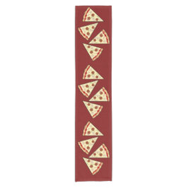 Caminho De Mesa Pequeno Design de Fatias de Pizza