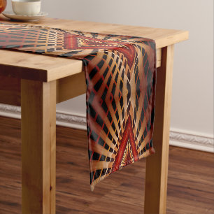 Caminho De Mesa Pequeno design de Gráfico Frágil Moderno de Rede Fantástic