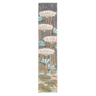 Caminho De Mesa Pequeno Dragões Água Lírios Marsh Art Nouveau