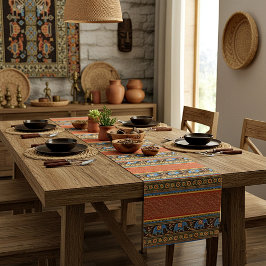 Caminho De Mesa Pequeno Elefantes brilhantes