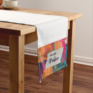 Caminho De Mesa Pequeno "Elegância bordada: A Mesa de empreendimento estét