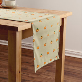 Caminho De Mesa Pequeno Elegant Classic Watercolour Pumpkin Pattern