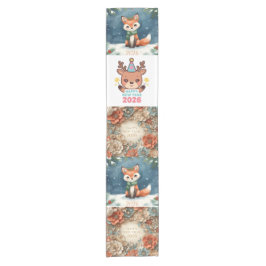 Caminho De Mesa Pequeno elegant happy new year table runner
