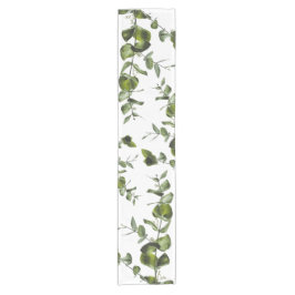 Caminho De Mesa Pequeno Elegante Sage Eucalyptus Greenery Mesa Runner