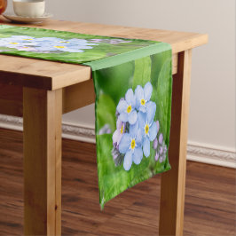 Caminho De Mesa Pequeno Esqueça-me-não