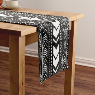 Caminho De Mesa Pequeno Executador de Mesa de Cloth Bogolan Africano Impre