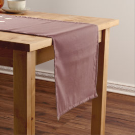 Caminho De Mesa Pequeno Executador de Mesa monograma - Champanhe Blushing