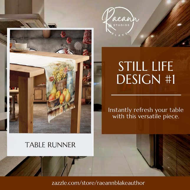 Caminho De Mesa Pequeno Executante de Mesa de Design de Vida Estática (Criador carregado)