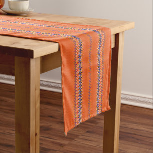 Caminho De Mesa Pequeno Fall Delight Zigzag
