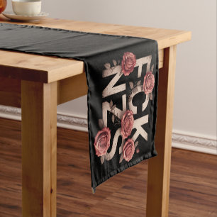 Caminho De Mesa Pequeno FCK NZS Floral Contra a Direita Sem Nazistas Lgbtq