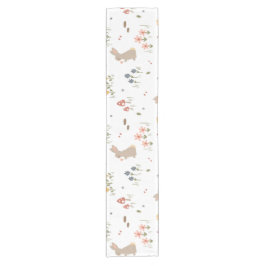 Caminho De Mesa Pequeno Feriado de Coelho Coelhinho Coelho Coelhinho Coelh