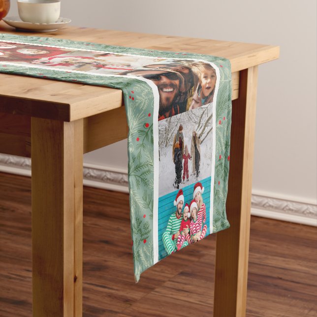 Caminho De Mesa Pequeno Feriado de Folhagem de Pinho de Natal (No Local)