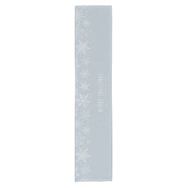 Caminho De Mesa Pequeno Flocos de neve de Natal
