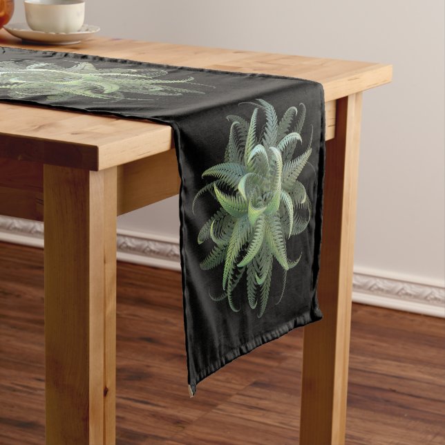 Caminho De Mesa Pequeno Floração de Samambaia Fractal (No Local)