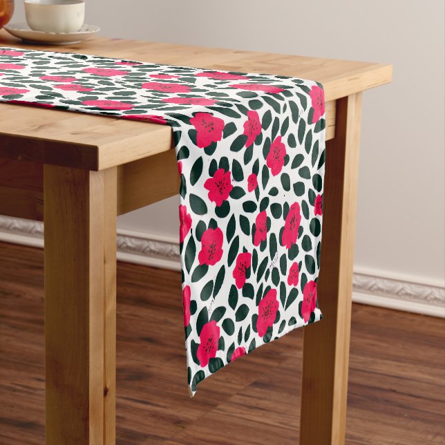 Caminho De Mesa Pequeno Floral Bonito (No Local)