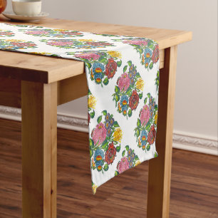 Caminho De Mesa Pequeno Flores húngaras