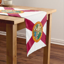 Caminho De Mesa Pequeno Flórida de bandeira e esporte decor de casa/Flórid