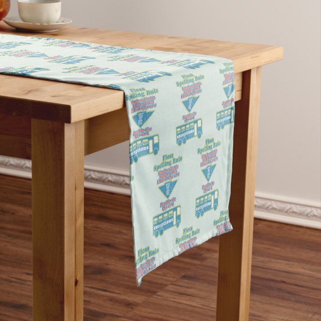 Caminho De Mesa Pequeno Florule Fonds Learning English Language (No Local)