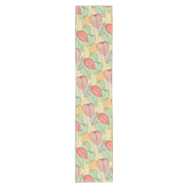 Caminho De Mesa Pequeno Folhas Modernas