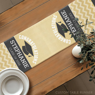 Caminho De Mesa Pequeno Formando de Parabéns - Graduação Personalizada