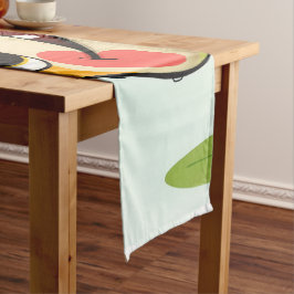 Caminho De Mesa Pequeno „Fröhlicher Dschungeldrache – Bunt und Glücklich“