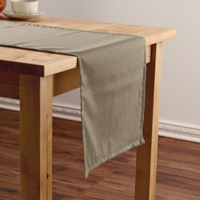 Caminho De Mesa Pequeno Fundo marrom calmo e simples com textura (No Local)