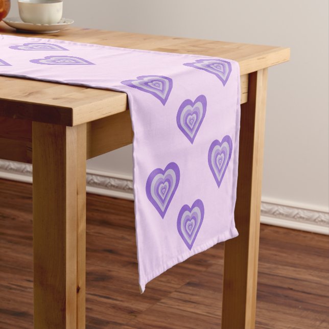 Caminho De Mesa Pequeno Funky Heart 2000s Y2K 90s (No Local)