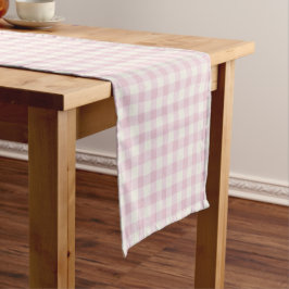 Caminho De Mesa Pequeno Geléia de Rosa Imperfeita Xadrez Fazenda Desenhada