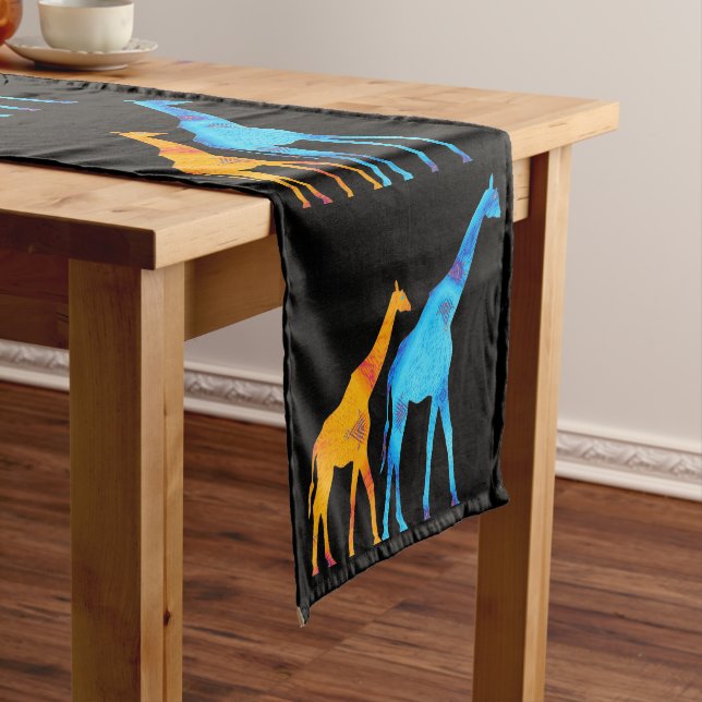 Caminho De Mesa Pequeno Giraffe Mesa Runner (No Local)