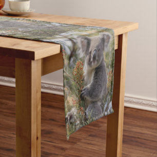 Caminho De Mesa Pequeno Grevillea Koala Bear