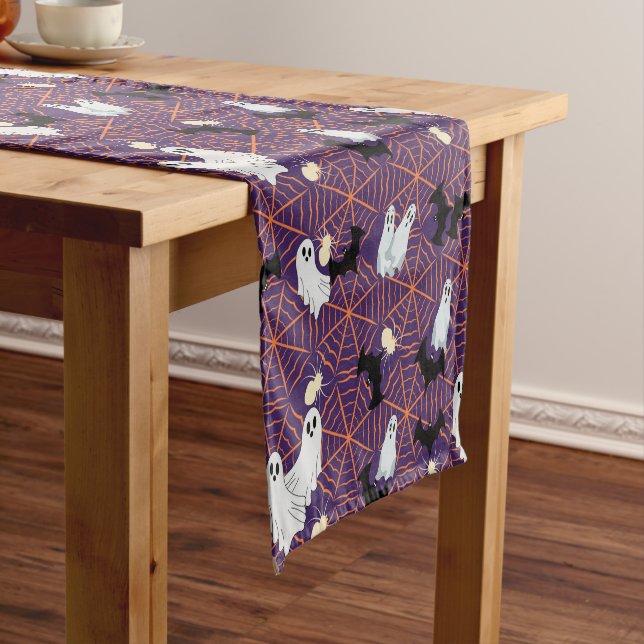 Caminho De Mesa Pequeno Halloween (No Local)