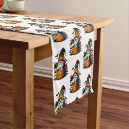 Caminho De Mesa Pequeno Halloween Gnome Table Runner