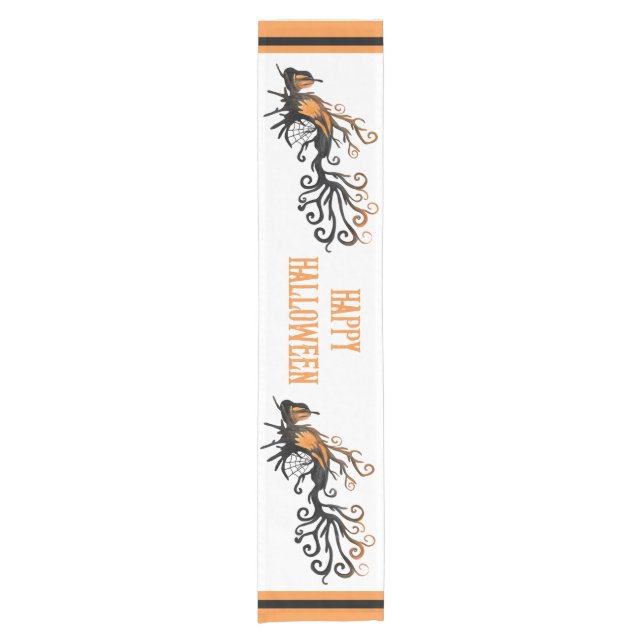 Caminho De Mesa Pequeno Halloween/outubro/Queda/abóbora (Frente)