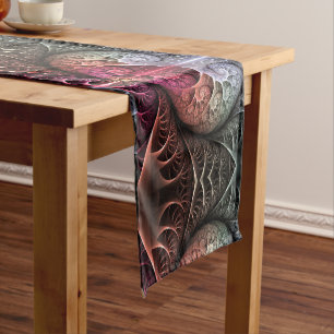 Caminho De Mesa Pequeno Heartbeat, Abstrato Surreal Fantasy Arte Fractal